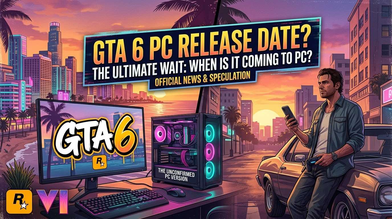 GTA 6 PC Release Date. When Is GTA VI Coming to PC?