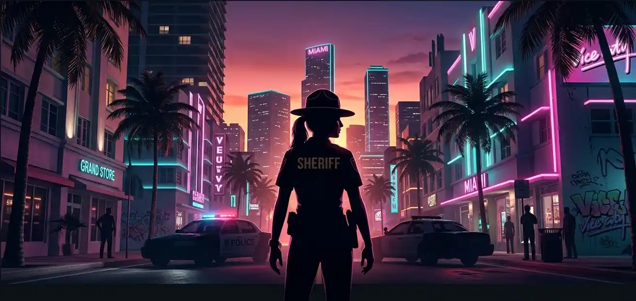 MIAMI SHERIFF SPEAKS OUT AGAINST GTA 6 VICE CITY PROMOTION